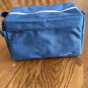 Mens/Womens - denim cosmetic/organizer bag